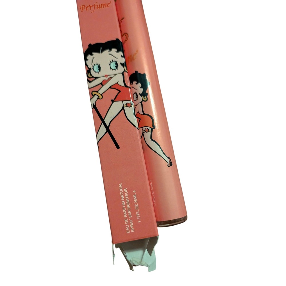 Betty‎ Boop Eau De Parfum Natural Spray 1.17oz 35ml SYP-PF14 Pink Travel Perfume